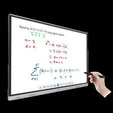 interactive whiteboards and displays