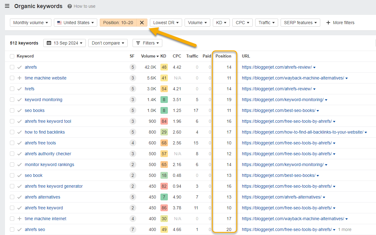 search engine positioning